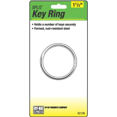 Hy-Ko KC109 1.5 in. Split Key Ring- Pack Of 5 811059